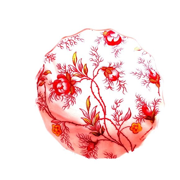 Copeland Spode England Butter Pat Rosebud Chintz - Picture 1 of 4